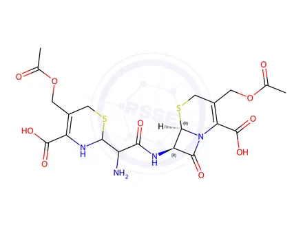 Chemical structure of Cefamandole Impurity 7
