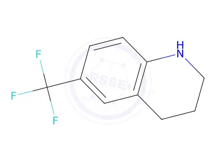 Chemical structure of 6-(Trifluoromethyl)-1,2,3,4-tetrahydroquinoline