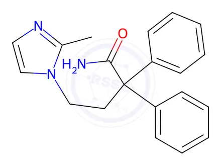 Chemical structure of Imidafenacin