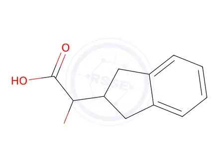 Chemical structure of 2-(2,3-Dihydro-1h-inden-2-yl)-2-hydroxyacetic acid