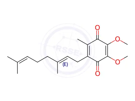Chemical structure of Ubidecarenone Impurity 13 (Coenzyme Q2)