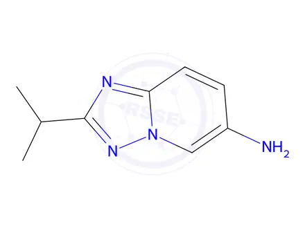 Chemical structure of 2-Isopropyl-[1,2,4]triazolo[1,5-a]pyridin-6-amine