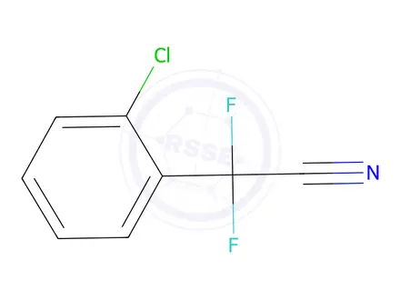 Chemical structure of 2-(2-Chlorophenyl)-2,2-difluoroacetonitrile