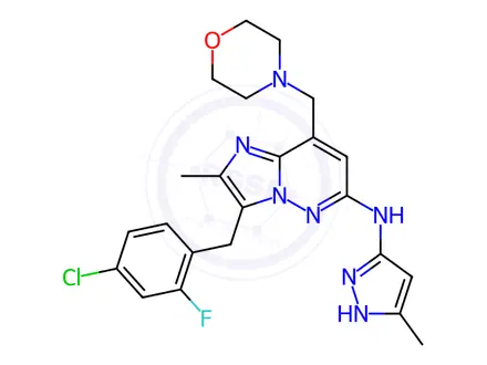 Chemical structure of LY2784544