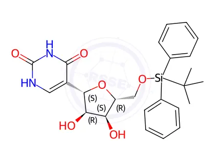 Chemical structure of Uridine Impurity 21