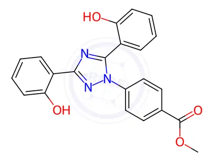 Chemical structure of Deferasirox Impurity 54