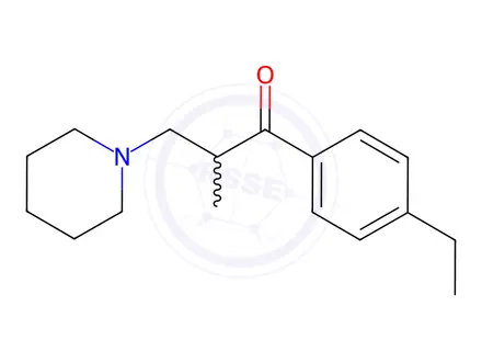 Chemical structure of Eperisone