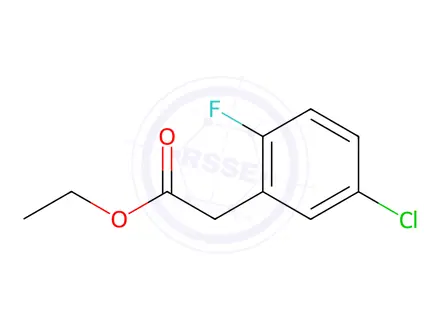 Chemical structure of Ethyl 2-(5-chloro-2-fluorophenyl)acetate