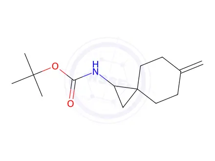 Chemical structure of tert-butyl N-(6-methylenespiro[2.5]octan-2-yl)carbamate