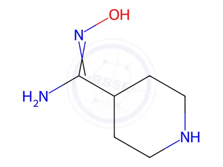 Chemical structure of N-Hydroxy-4-piperidinecarboximidamide