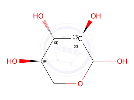 Chemical structure of Xylose Impurity 12-13C