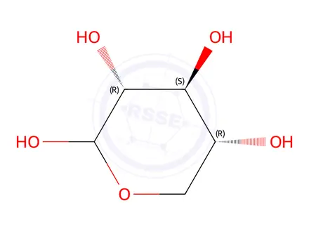 Chemical structure of (3R,4S,5R)-Oxane-2,3,4,5-tetrol