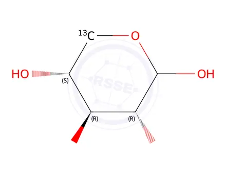Chemical structure of Xylose Impurity 12-13C1