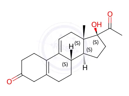 Chemical structure of Ulipristal Impurity 34