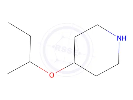 Chemical structure of 4-(Butan-2-yloxy)piperidine