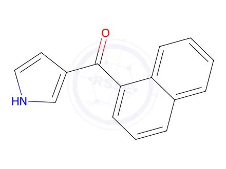 Chemical structure of Naphthalen-1-yl-(1H-Pyrrol-3-yl)methanone