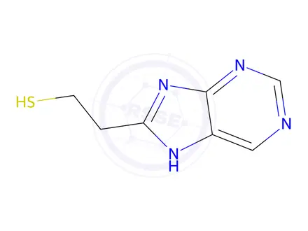 Chemical structure of 2-(7H-Purin-8-yl)ethanethiol