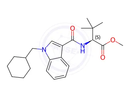 Chemical structure of MDMB-CHMICA