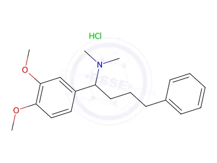 Chemical structure of Vetrabutine Hydrochloride