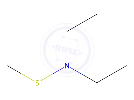 Chemical structure of N,N-Diethyl-S-methylthiohydroxylamine