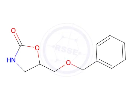 Chemical structure of 5-BENZYLOXYMETHYL-OXAZOLIDIN-2-ONE