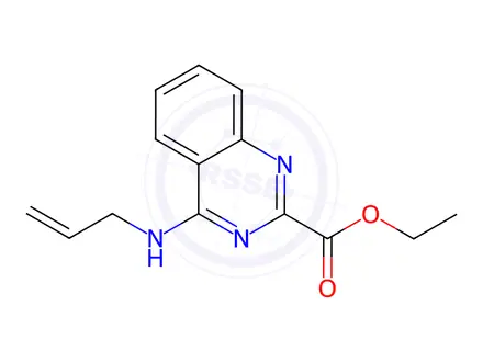 Chemical structure of Ethyl 4-(allylamino)quinazoline-2-carboxylate