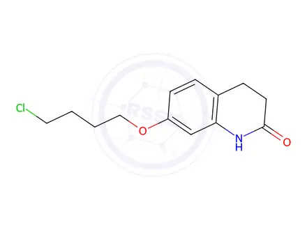 Chemical structure of 7-(4-Chlorobutoxy)-3,4-dihydro-2(1H)-quinolinone