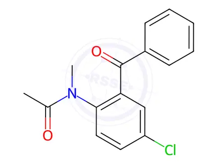Chemical structure of Diazepam Impurity 11
