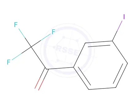 Chemical structure of 2,2,2-Trifluoro-1-(3-iodophenyl)ethan-1-one