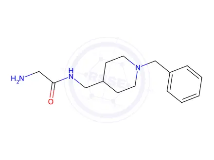 Chemical structure of 2-Amino-N-((1-benzylpiperidin-4-yl)methyl)acetamide