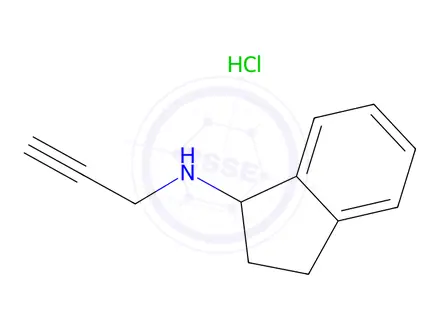 Chemical structure of (S)-Rasagiline hydrochloride