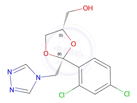 Chemical structure of Itraconazole Impurity 52