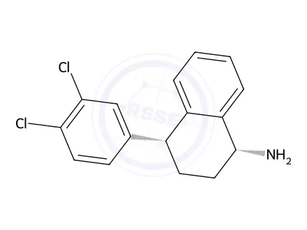 Chemical structure of Sertraline RC 6 (Base)
