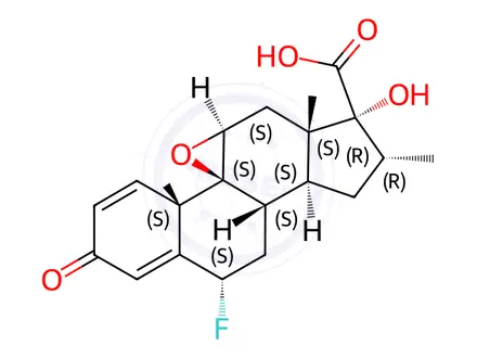 Chemical structure of Fluticasone Propionate Impurity 69