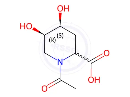 Chemical structure of Oxaceprol Impurity 213