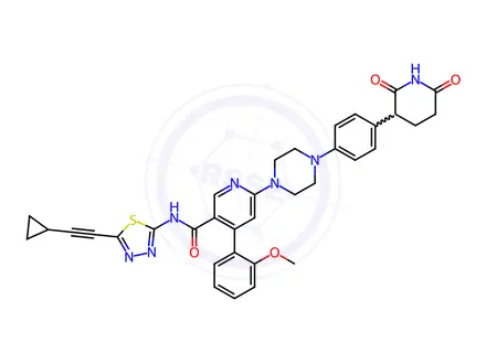 Chemical structure of MethylltrexoneHoffmanElimitionImpurity