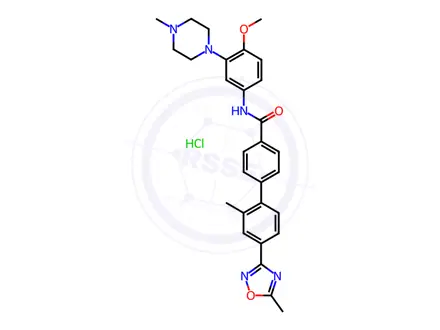 Chemical structure of GR 127935 Hydrochloride