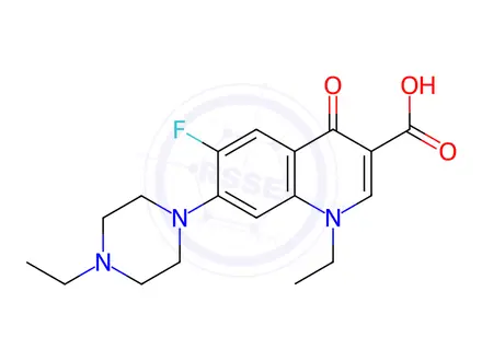 Chemical structure of Amifloxacin Impurity 88
