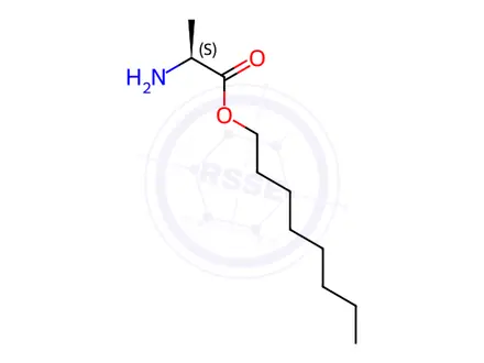 Chemical structure of Octyl L-alaninate