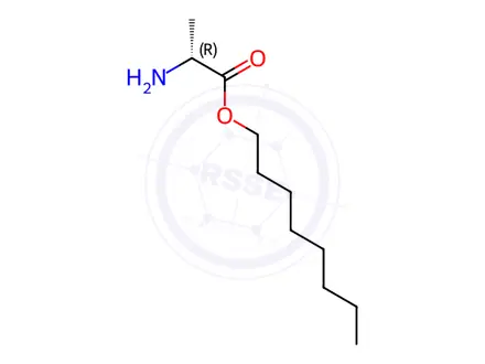 Chemical structure of Octyl D-alaninate