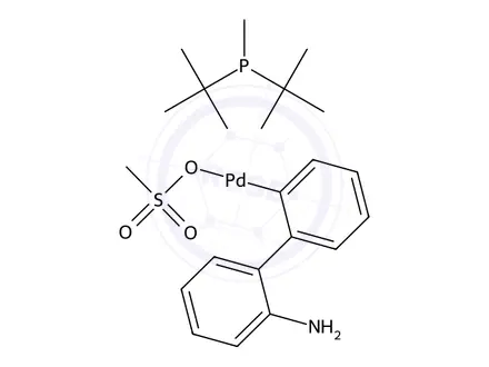 Chemical structure of (t-Bu)2PMe-Pd-G3