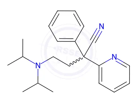 Chemical structure of Disopyramide Impurity 1 (Disopyramide EP Impurity A)