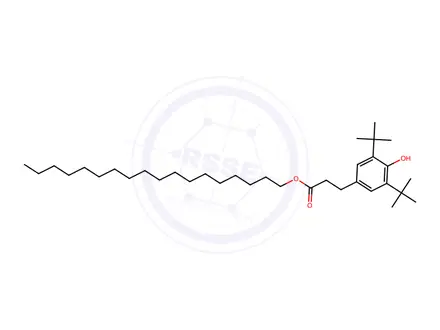 Chemical structure of Antioxidant 1076