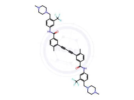 Chemical structure of Ponatinib Impurity 10