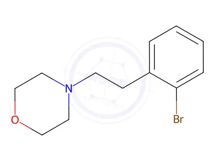 Chemical structure of 4-(2-Bromophenethyl)morpholine