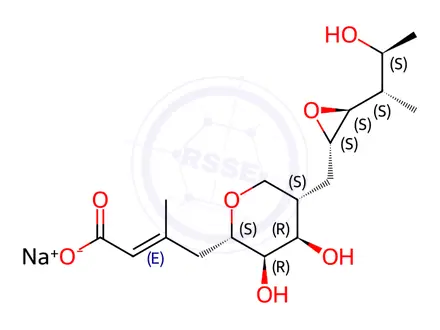 Chemical structure of Mupirocin Impurity 11 Sodium Salt