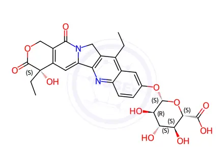 Chemical structure of SN-38 Glucuronide