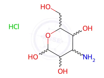 Chemical structure of Glucosamine Hydrochloride Impurity 11