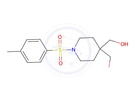 Chemical structure of [4-Hydroxymethyl-1-(toluene-4-sulfonyl)-piperidin-4-yl]-methanol