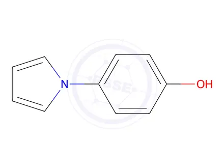 Chemical structure of 4-(1H-Pyrrol-1-yl)phenol